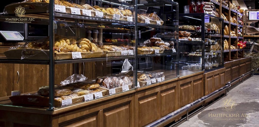 Торговая мебель для магазинов продукты