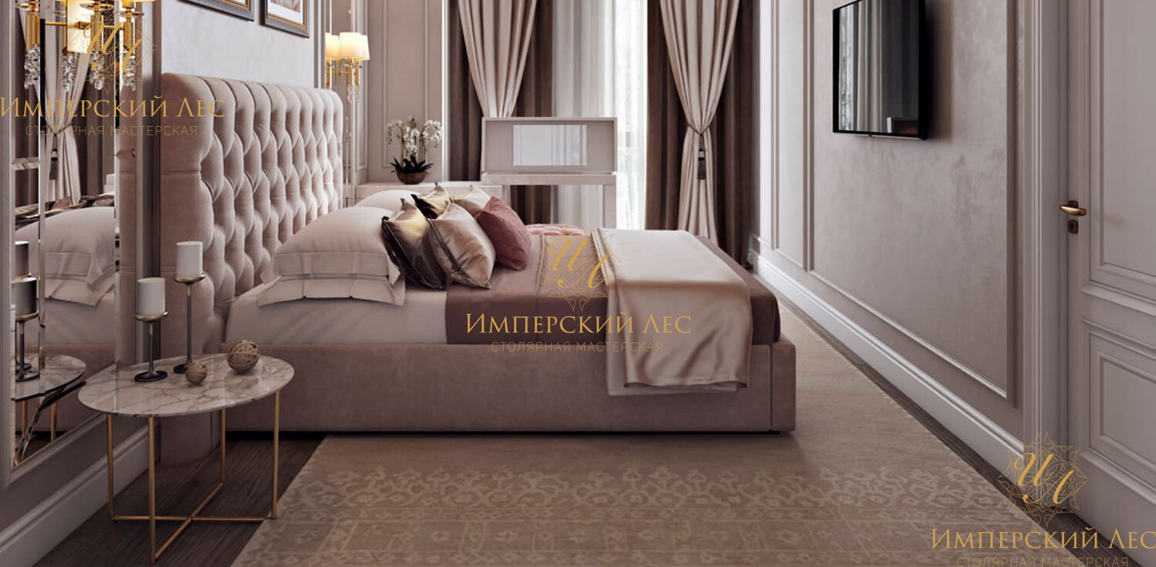 Дизайнерская кровать IW GATSBY CAVIO