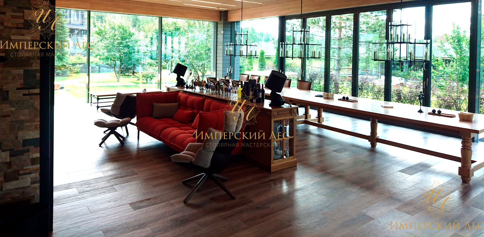 Стол обеденный IW WoodLine 15
