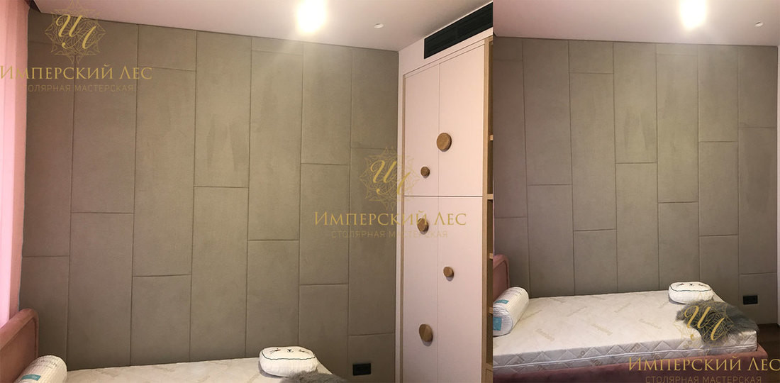 Тканевые стеновые панели IW-Beige