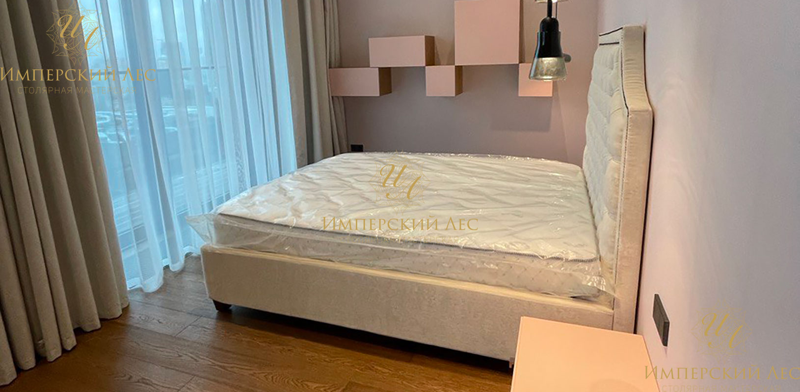 Дизайнерская кровать IW-Jess 1,5
