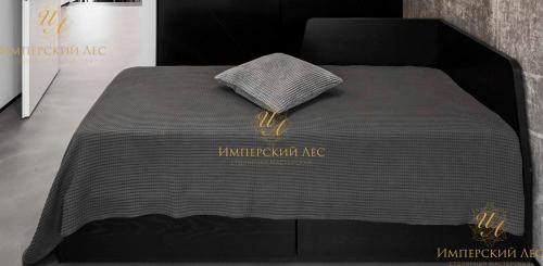 Односпальная кровать из натурального массива дерева для интерьера в минималистическом стиле Односпальная кровать из натурального массива дерева для интерьера в минималистическом стиле