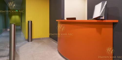 Стойка ресепшн IW Modern orange mini Стойка ресепшн IW Modern orange mini